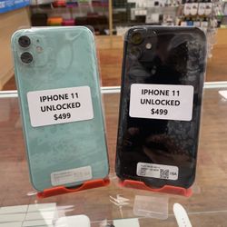 iPhone 11 (UNLOCKED) 64GB 