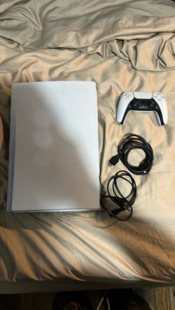 PS5 disk version plus steering wheel