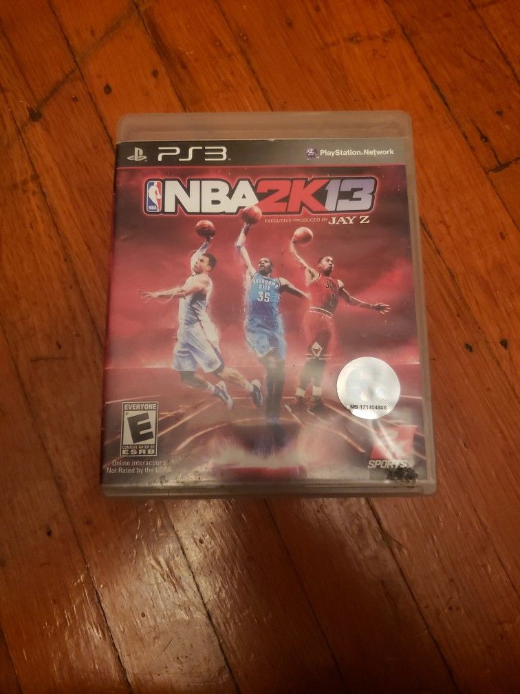 Ps3 Game Nba2k13