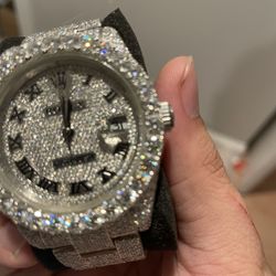 Moissanite Watch 