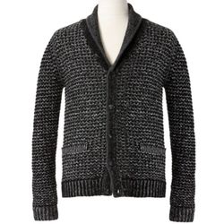 Rag & Bone Black & Gray Cardigan