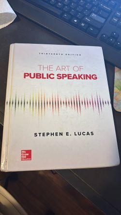The Art Of Public Speaking