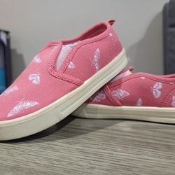 OshKosh Bigosh Size 9 Toddler pink Slip On Shoes