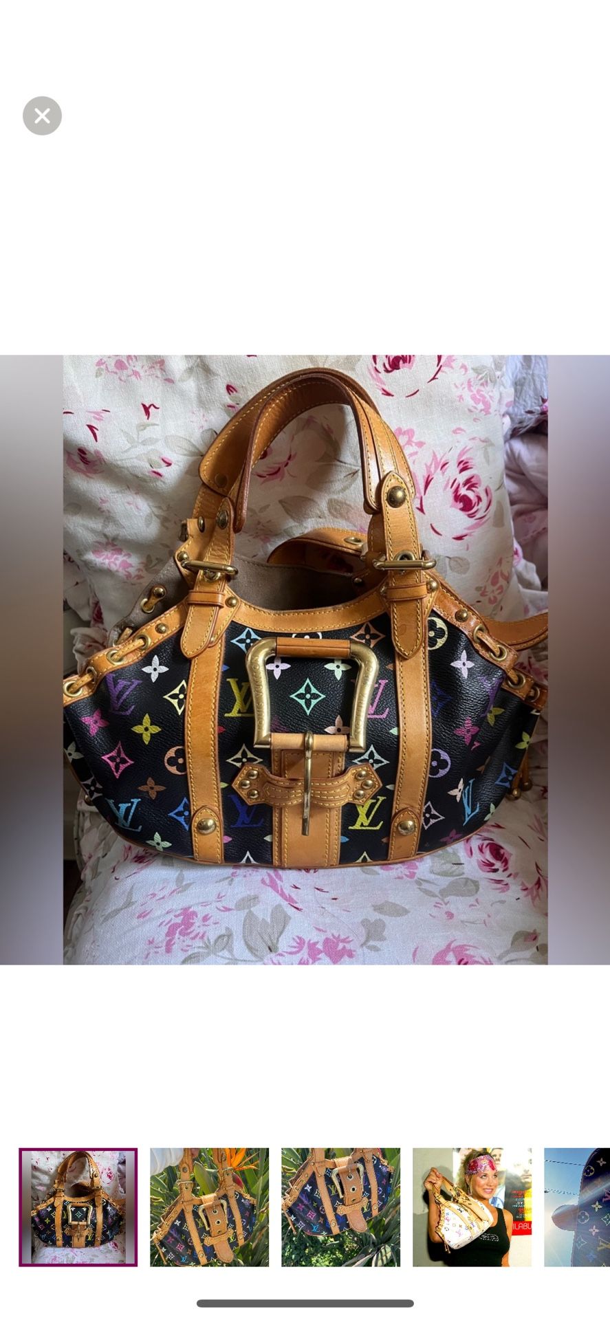 Louis vuitton murakami theda bag