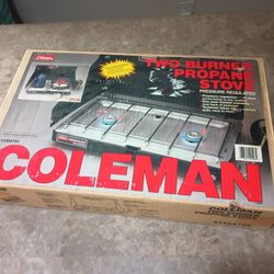 Coleman Two Burner Propane Stove 