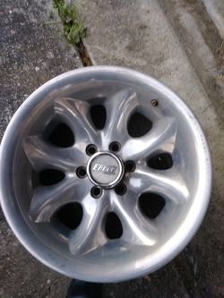 Full set 6 lug eagle alloy wheels