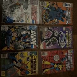 G.I. Joe In Transformers Comic Lot 