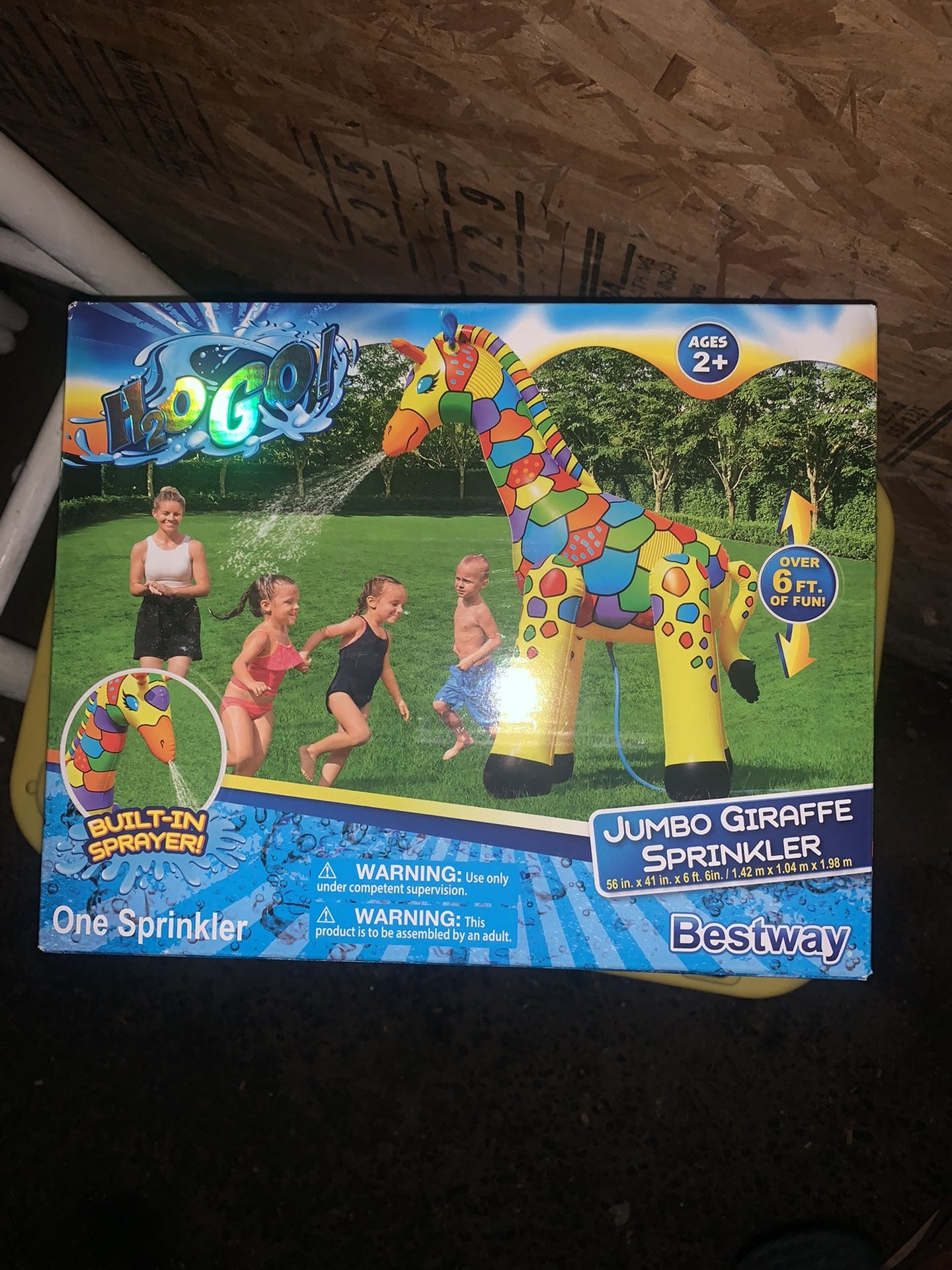 Best way Jumbo Giraffe Sprinkler