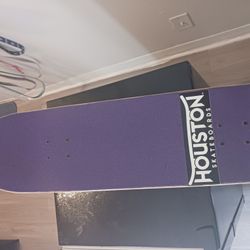 Houston Skate Boards, Purple/black 32-8 