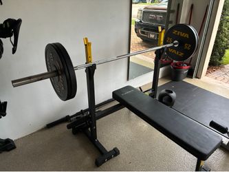 Canpa foldable weight bench. Gym quality.
