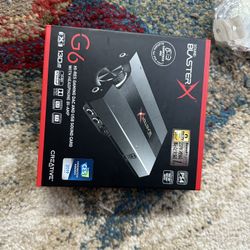 Blaster G6 Audio card