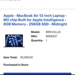 Macbook Air 13-inch laptop