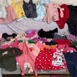 Baby Clothes 12 Months Girl About 50 Pieces
