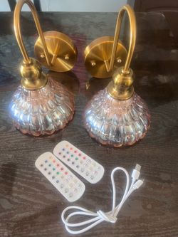 Wireless led wall scones brand new