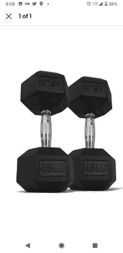 Brand New Hex Dumbbell 45 lbs