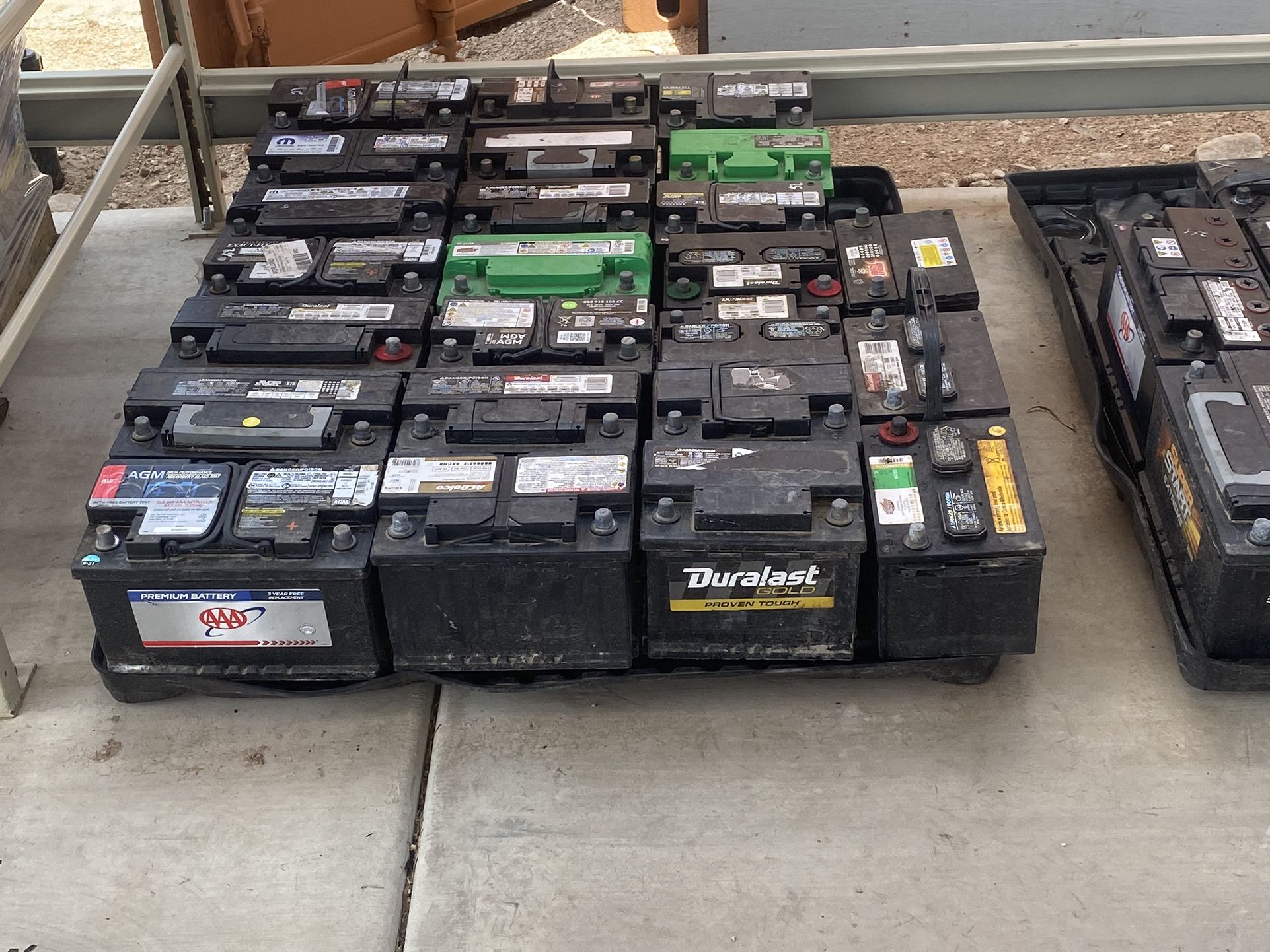 Reconditioned (Used Auto) Batteries