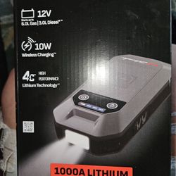 Schumacher SL1(contact info removed)A Lithium Portable Jump Starter + Power Pack