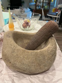 Granite Mortar and Pestle