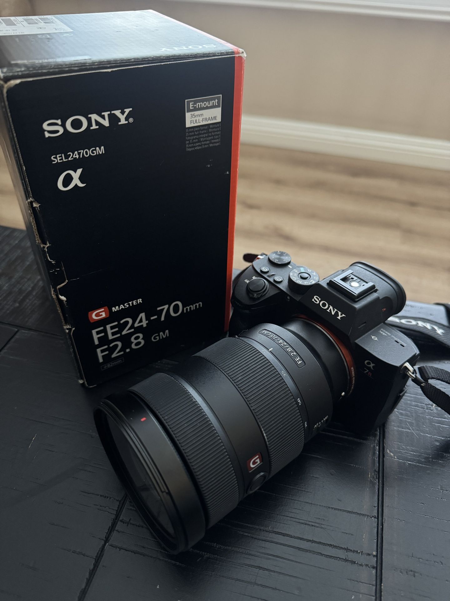 Sony Alpha a7Riii Camera + Lens