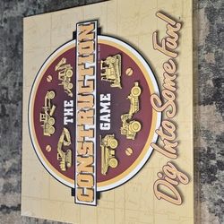 The Construction Game "Dig Into Some Fun" (2002) RARE Brand New Factory Sealed!!