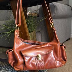 Leather Marino Orlandi Shoulder Purse 