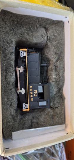 HOn3 Train D&RGW #50 Davenport Diesel Mechanic Switcher 