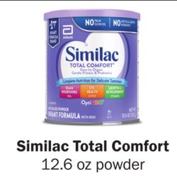 Similac Total Comfort Formula 3 Cans