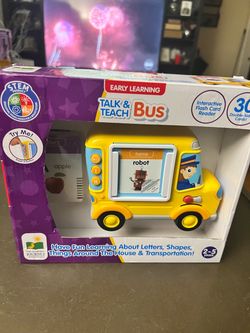 Early learning talk teach bus