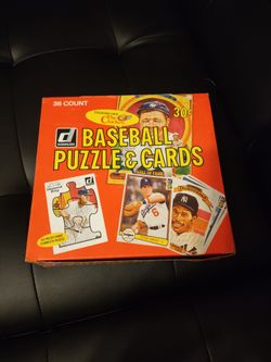 Vintage 1982 donruss unopened box