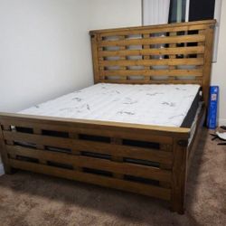 Cal King Bed Frame With Mattress