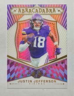 2024 Panini Illusions - Abracadabra Justin Jefferson #15
