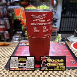 Milwaukee PACKOUT Red 20 oz. Tumbler
