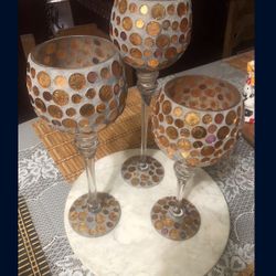 Holder Candles 🕯️ Set Of Christmas 🎄