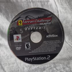 Ferrari Challenge Playstation 2 (Activision, 2008) Game Disc Only
