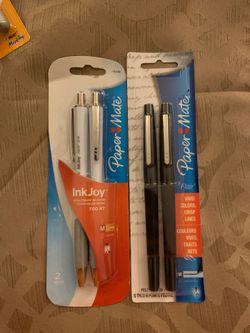 2 Paper mate pens