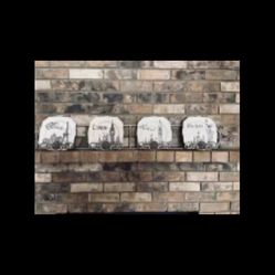 Plates/Pewter Rack wall plaque 