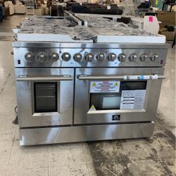Forno 48 Inch Galiano Dual Fuel Range