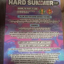 Hard Summer 2026   2 Day General Admission 