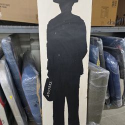 Jonathan Borofsky Whitney Museum Poster 1984 78" x 24" Rare