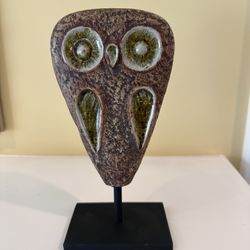 Johnathan Adler Owl Figurine Glass Menagerie Sculpture Art