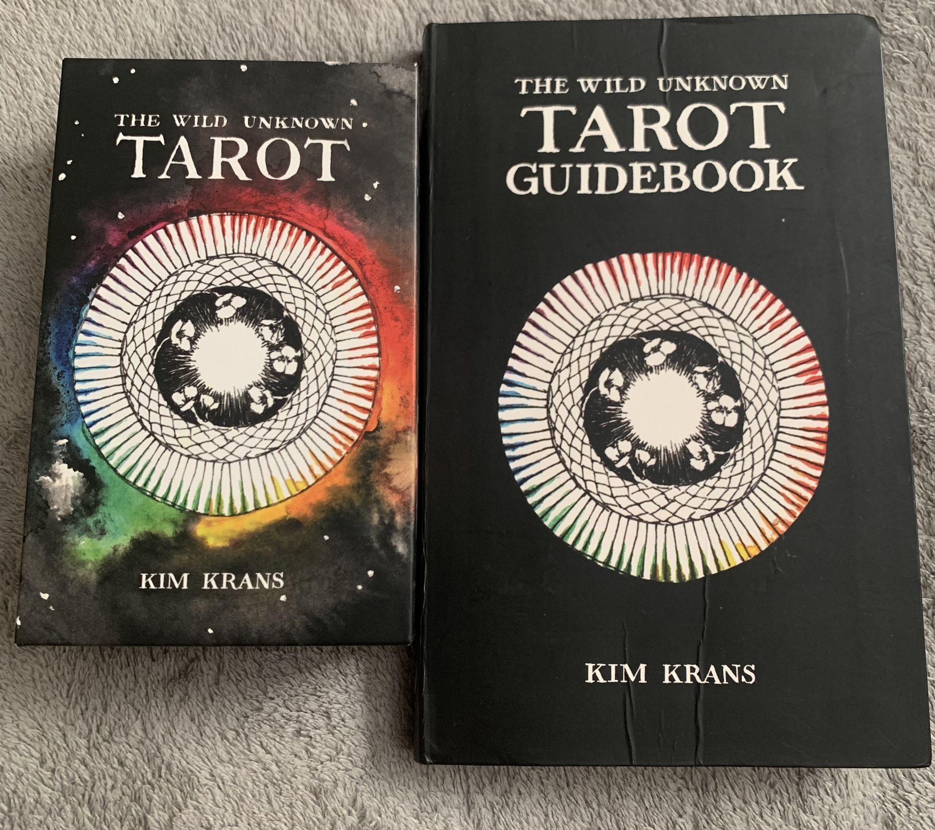 The Wild Unknown Tarot Deck and Guidebook by Kim Krans EUC