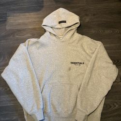 Essentials Dark Oatmeal Hoodie