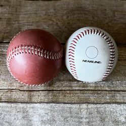StorageTek Red and White Baseballs