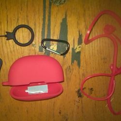 Red OR Black Silicone Samsung Bud Cover