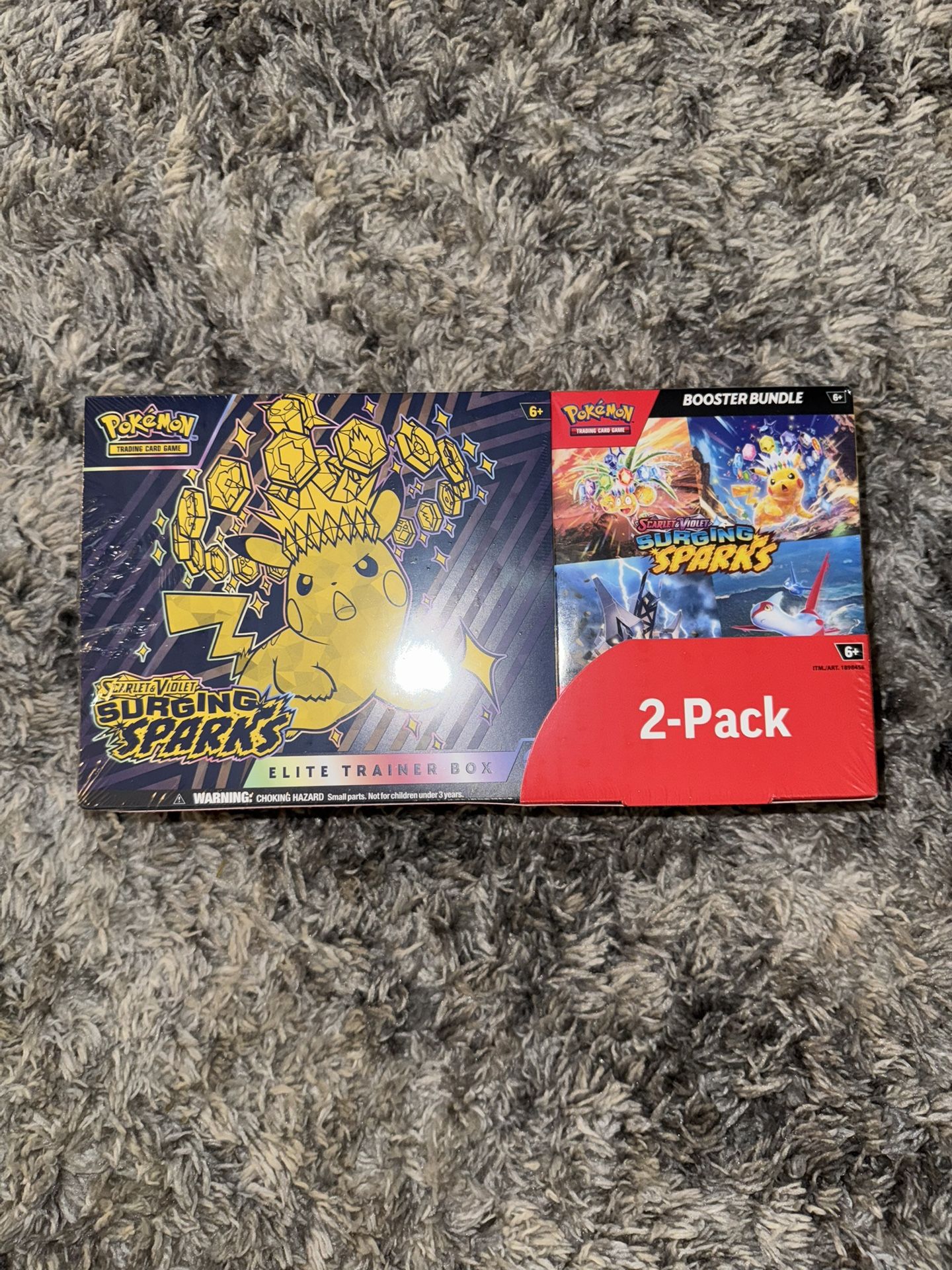 Pokémon Costco Bundle Surging Sparks ETB