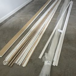 Base, Crown, Casing , Shoe Molding , Closet Rods 