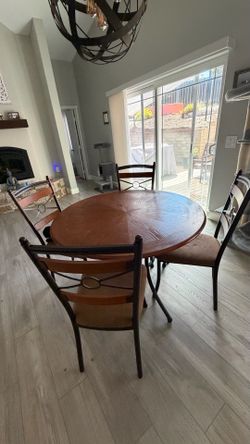 Dining table w/ four chairs