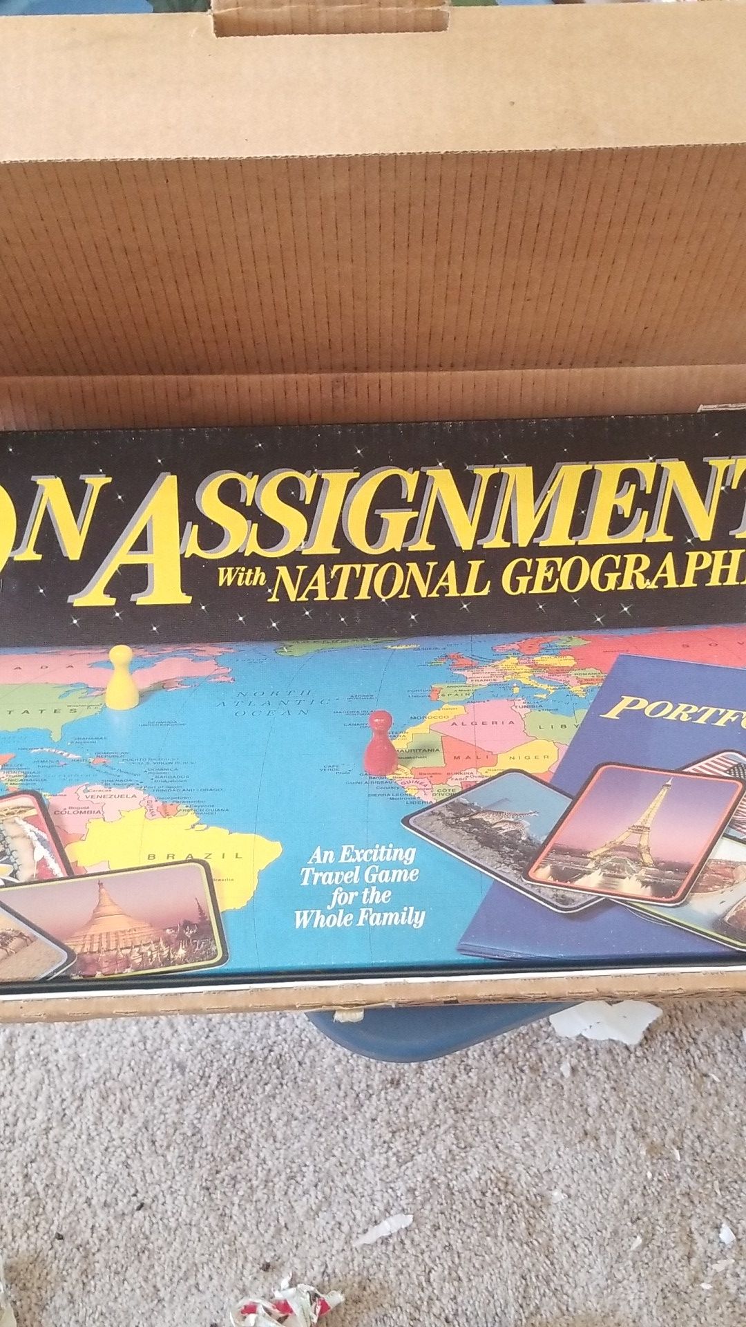 National Geographic Board Game