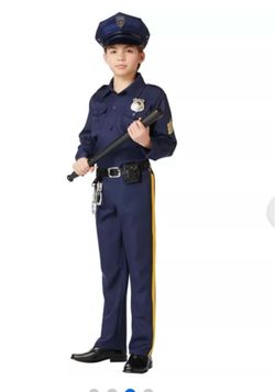 Kids Police Officer Costume