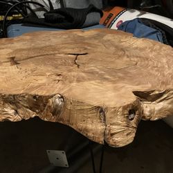 Live Edge Cookie Table